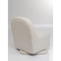 Sessel-KARE Design Drehsessel Ted Creme