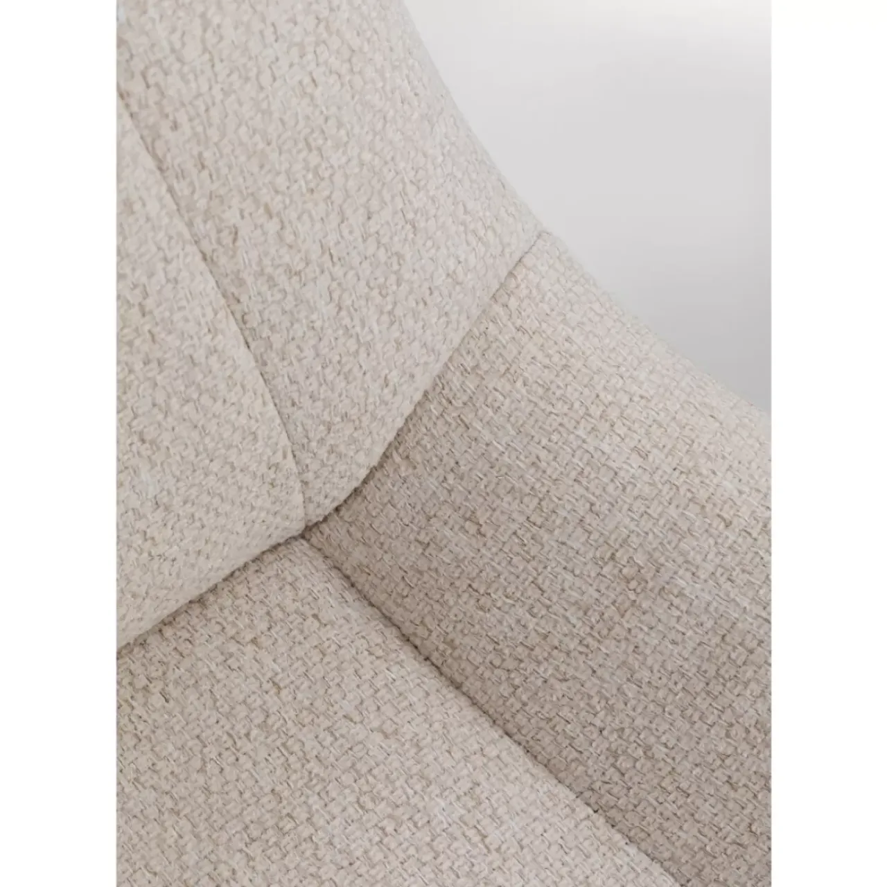 Stühle-KARE Design Drehstuhl Baron Creme