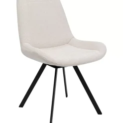 Stühle-KARE Design Drehstuhl Baron Creme
