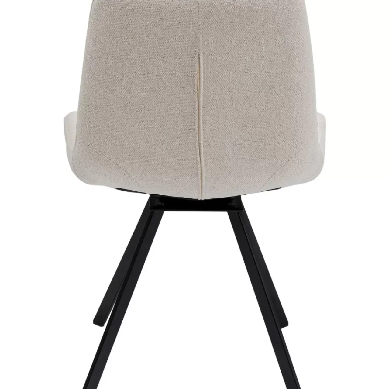 Stühle-KARE Design Drehstuhl Baron Creme