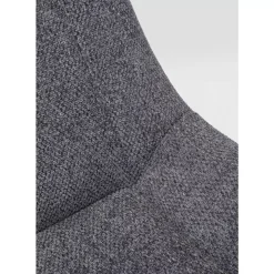 Stühle-KARE Design Drehstuhl Baron Grau