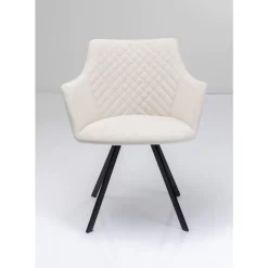 Stühle-KARE Design Drehstuhl Coco Creme