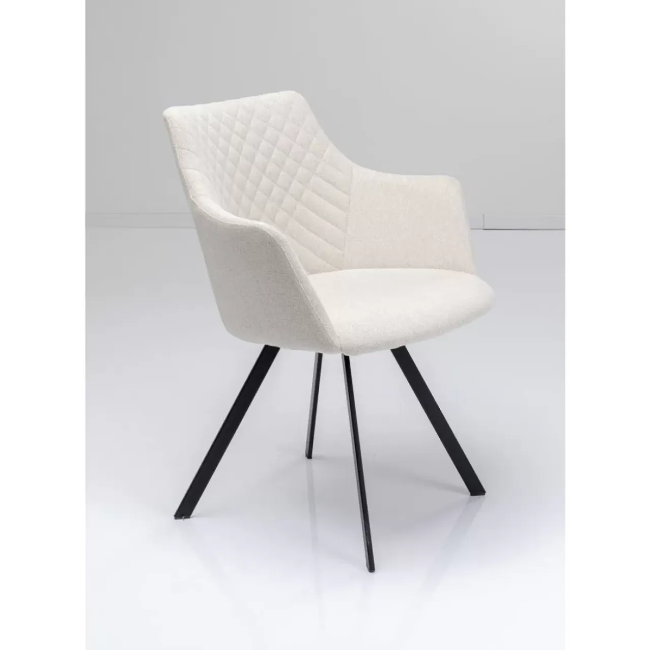 Stühle-KARE Design Drehstuhl Coco Creme