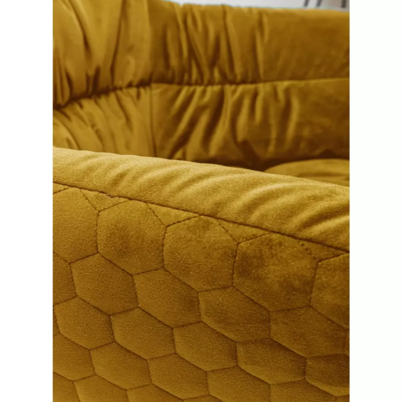 Stühle-KARE Design Drehstuhl Colmar Gelb