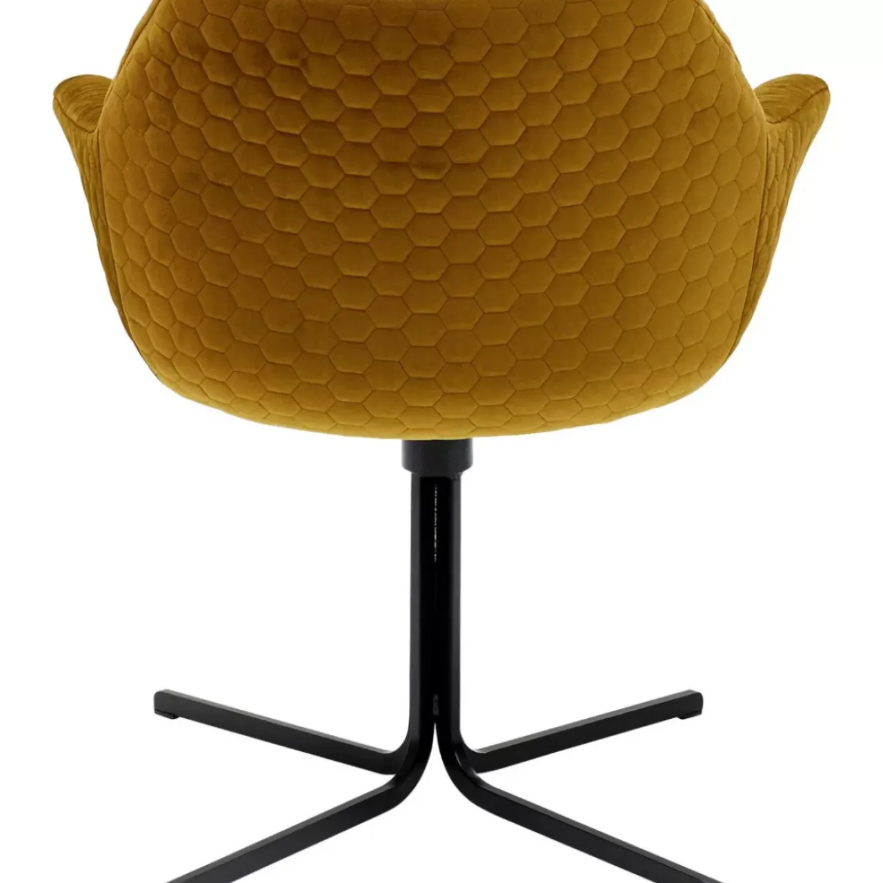 Stühle-KARE Design Drehstuhl Colmar Gelb