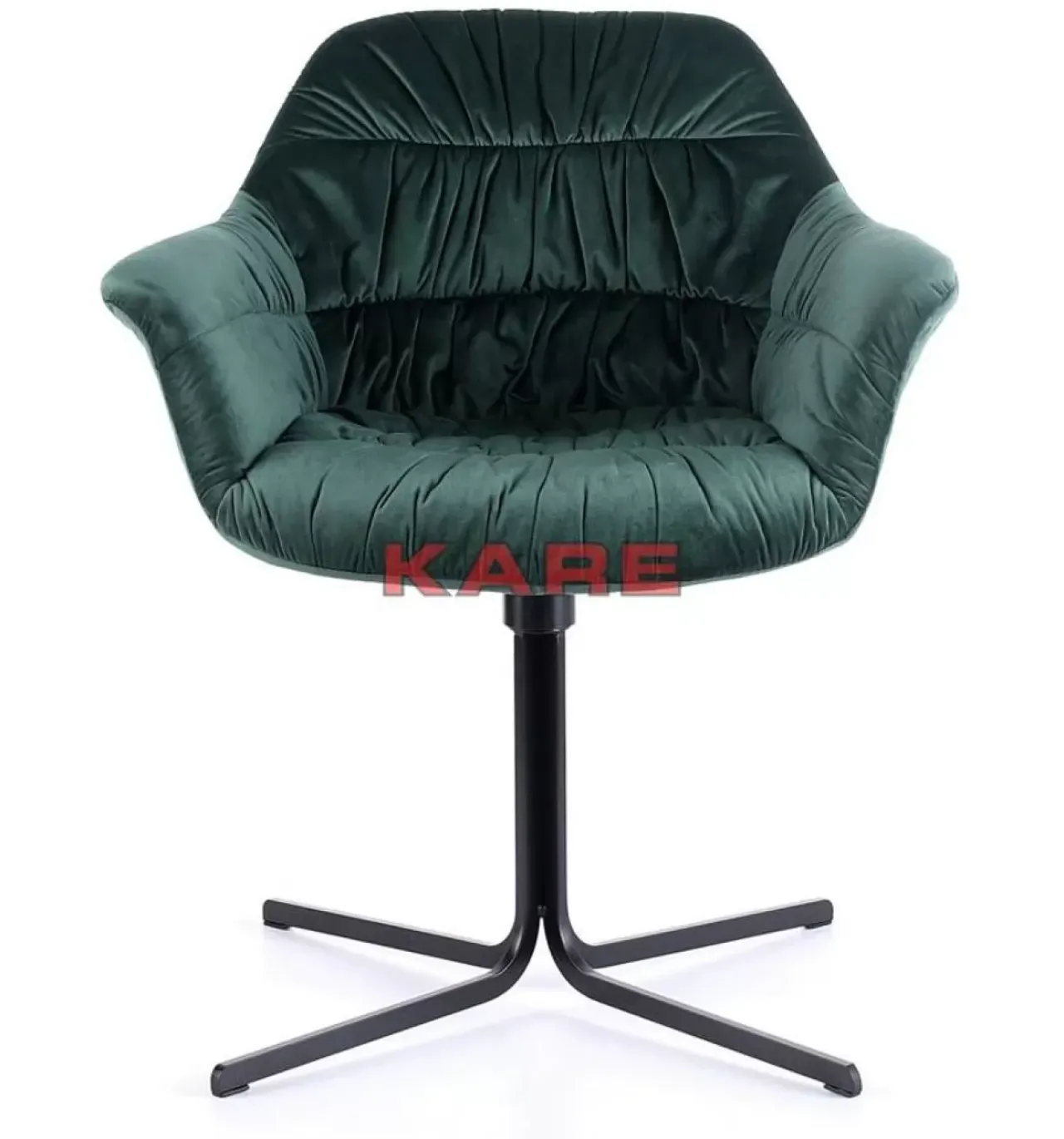 Stühle-KARE Design Drehstuhl Colmar Grun