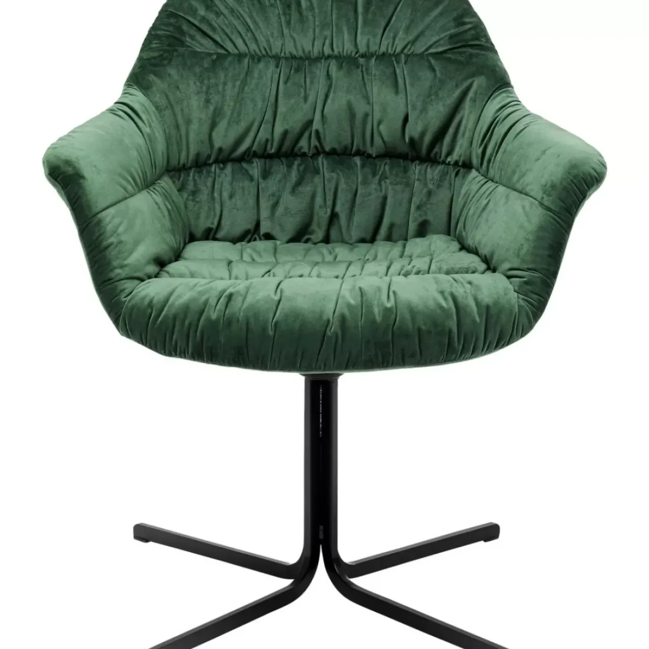 Stühle-KARE Design Drehstuhl Colmar Grun