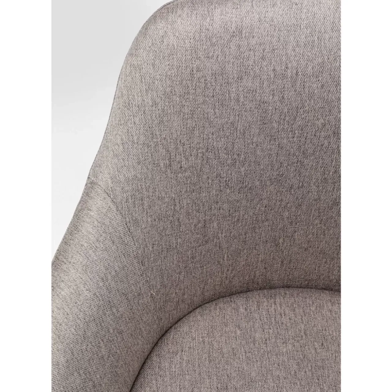 Stühle-KARE Design Drehstuhl Lady Loco Taupe