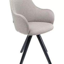 Stühle-KARE Design Drehstuhl Lady Loco Taupe