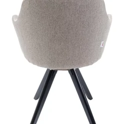 Stühle-KARE Design Drehstuhl Lady Loco Taupe