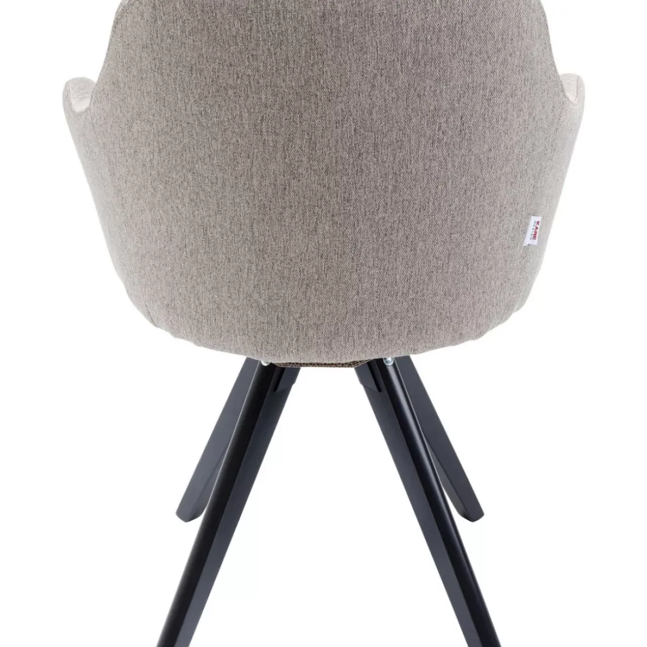 Stühle-KARE Design Drehstuhl Lady Loco Taupe