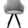 Stühle-KARE Design Drehstuhl Madame Grau