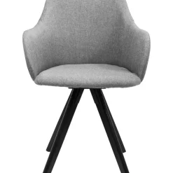 Stühle-KARE Design Drehstuhl Madame Grau