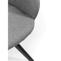 Stühle-KARE Design Drehstuhl Madame Grau