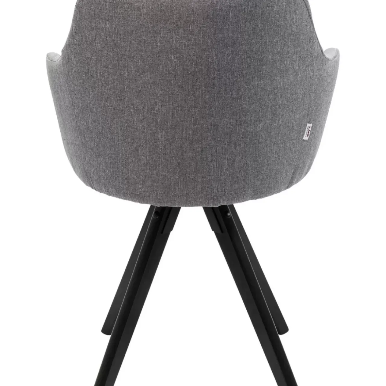 Stühle-KARE Design Drehstuhl Madame Grau
