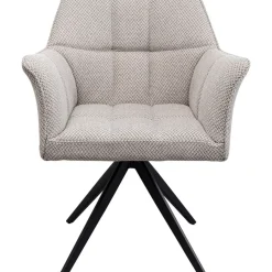Stühle-KARE Design Drehstuhl Thinktank Grau