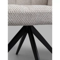 Stühle-KARE Design Drehstuhl Thinktank Grau