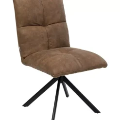 Stühle-KARE Design Drehstuhl Toronto Braun
