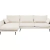Sofas & Couches-KARE Design Ecksofa Amalfi Links Creme 275Cm