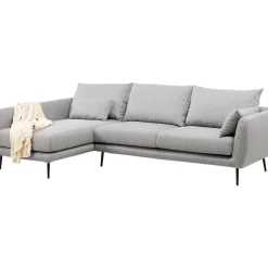 Sofas & Couches-KARE Design Ecksofa Amalfi Links Grau 275Cm