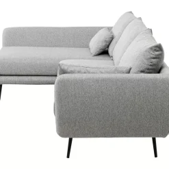 Sofas & Couches-KARE Design Ecksofa Amalfi Links Grau 275Cm
