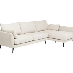 Sofas & Couches-KARE Design Ecksofa Amalfi Rechts Creme 275Cm