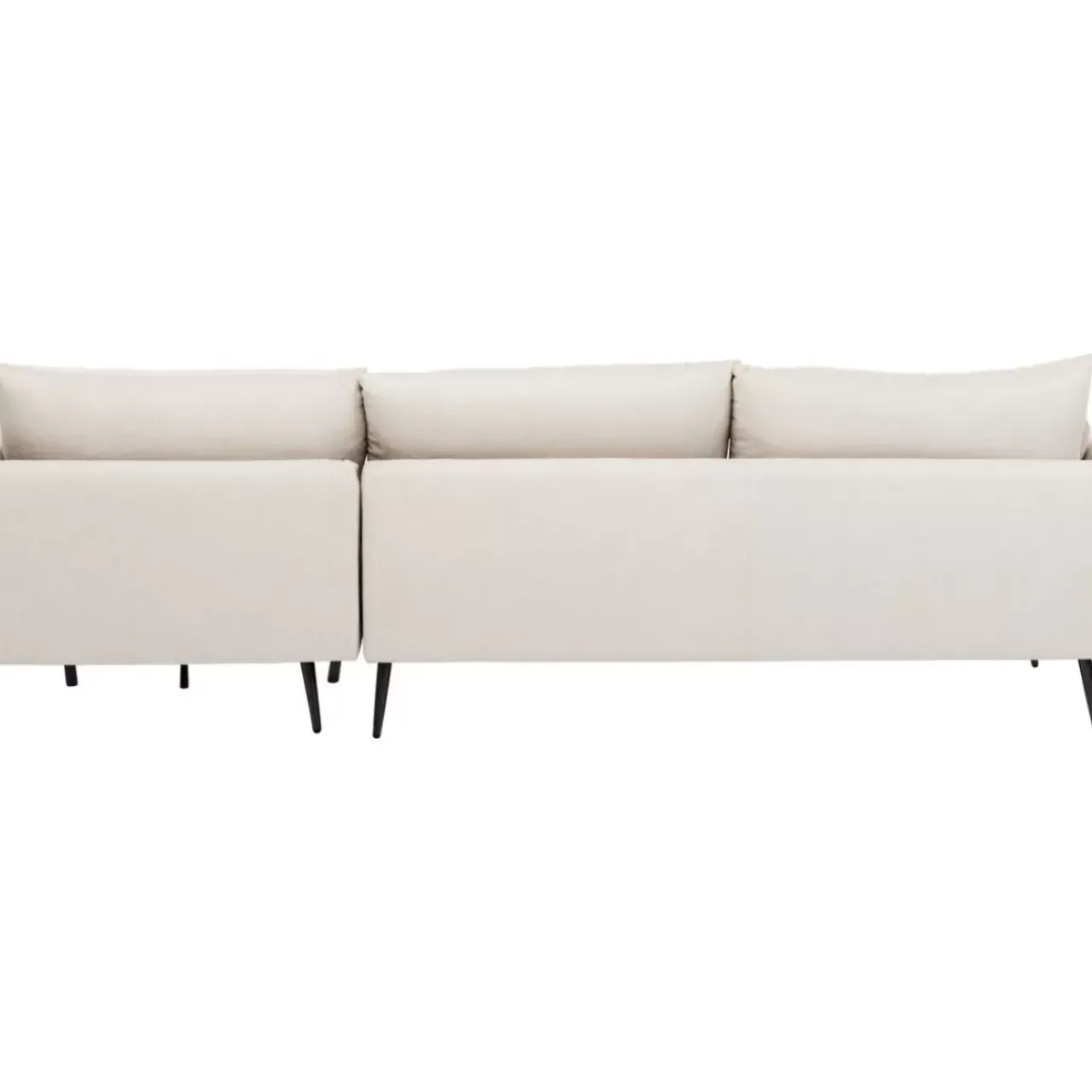 Sofas & Couches-KARE Design Ecksofa Amalfi Rechts Creme 275Cm