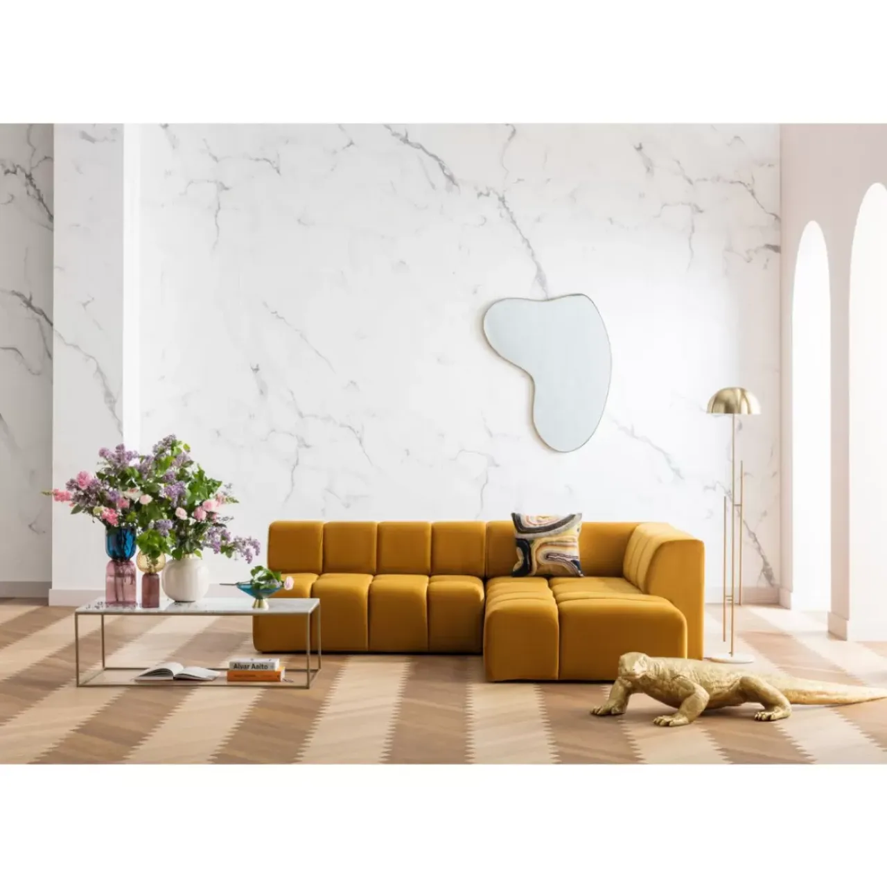 Sofas & Couches-KARE Design Ecksofa Belami Amber Rechts