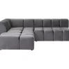 Sofas & Couches-KARE Design Ecksofa Belami Grau Links
