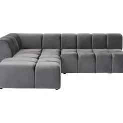 Sofas & Couches-KARE Design Ecksofa Belami Grau Links