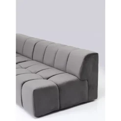 Sofas & Couches-KARE Design Ecksofa Belami Grau Links
