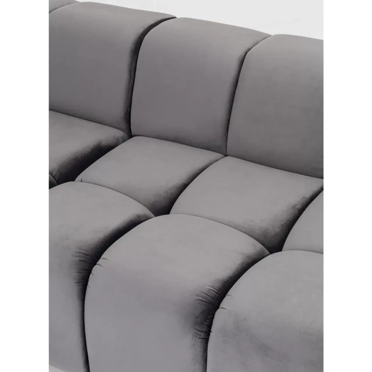 Sofas & Couches-KARE Design Ecksofa Belami Grau Links