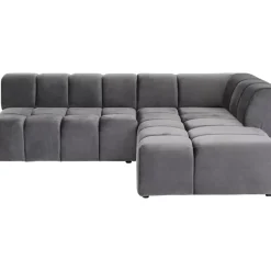 Sofas & Couches-KARE Design Ecksofa Belami Grau Rechts