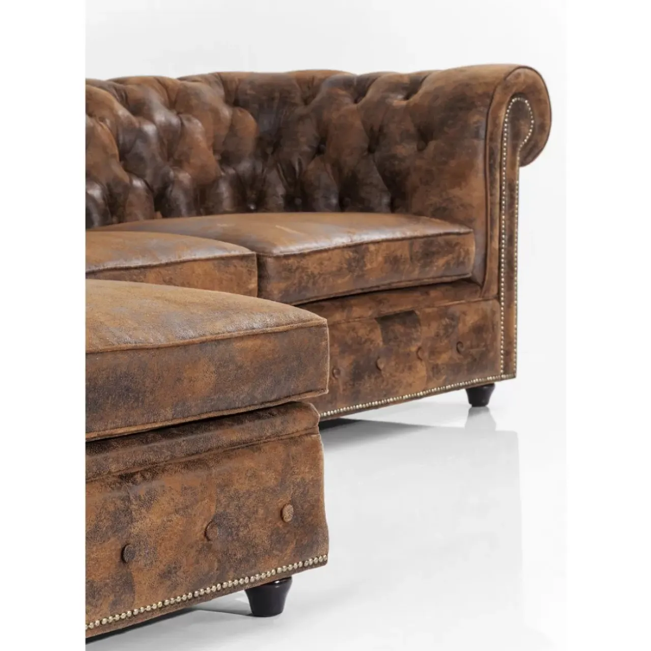 Sofas & Couches-KARE Design Ecksofa Cambridge Vintage Smart L