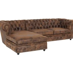 Sofas & Couches-KARE Design Ecksofa Cambridge Vintage Smart L