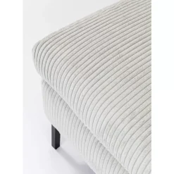 Sofas & Couches-KARE Design Ecksofa Gianni Cord Grau Links