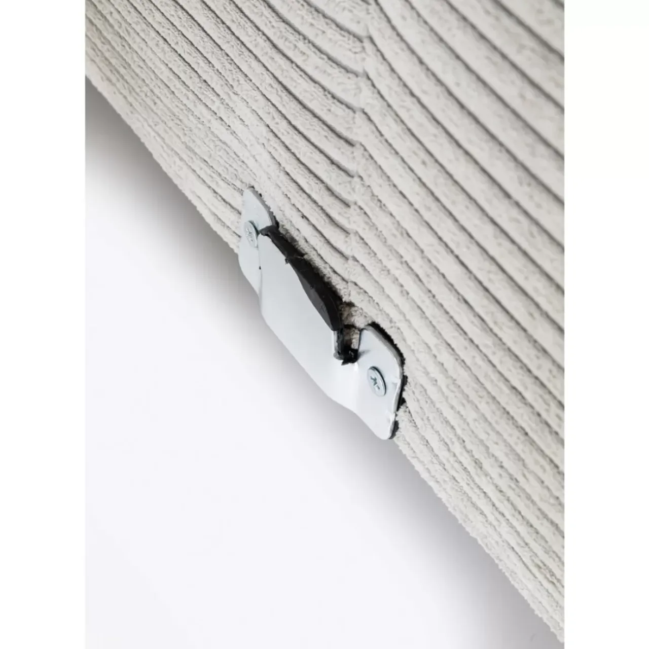 Sofas & Couches-KARE Design Ecksofa Gianni Cord Grau Links