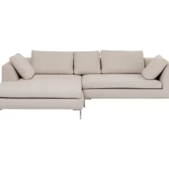 Sofas & Couches-KARE Design Ecksofa Gianni Creme Links