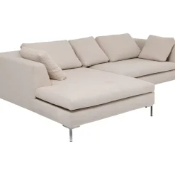 Sofas & Couches-KARE Design Ecksofa Gianni Creme Links
