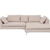 Sofas & Couches-KARE Design Ecksofa Gianni Creme Rechts