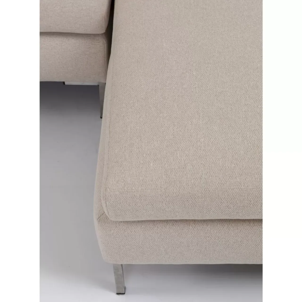 Sofas & Couches-KARE Design Ecksofa Gianni Creme Rechts
