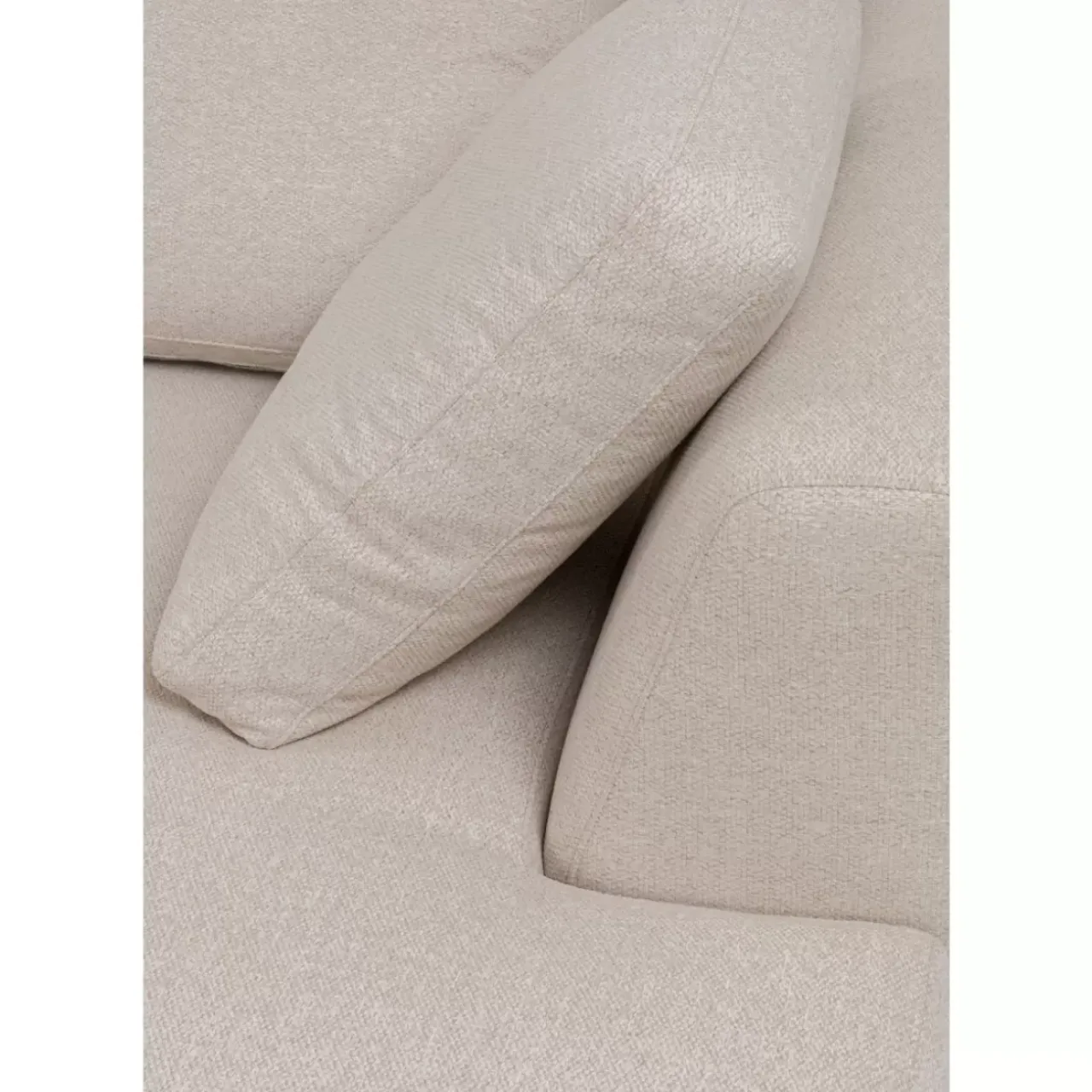 Sofas & Couches-KARE Design Ecksofa Gianni Creme Rechts