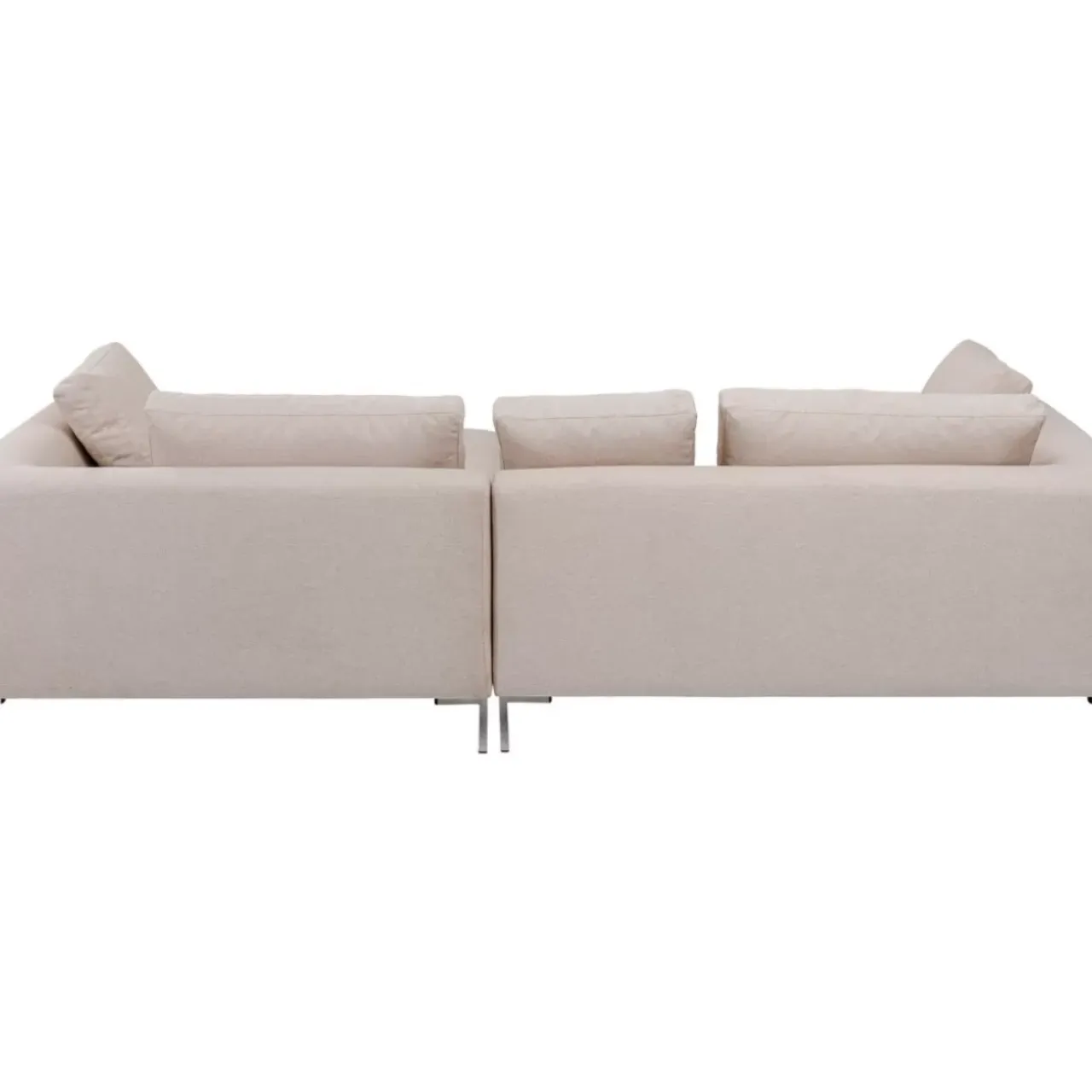 Sofas & Couches-KARE Design Ecksofa Gianni Creme Rechts