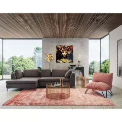 Sofas & Couches-KARE Design Ecksofa Gianni Dolce Dunkelgrau Links