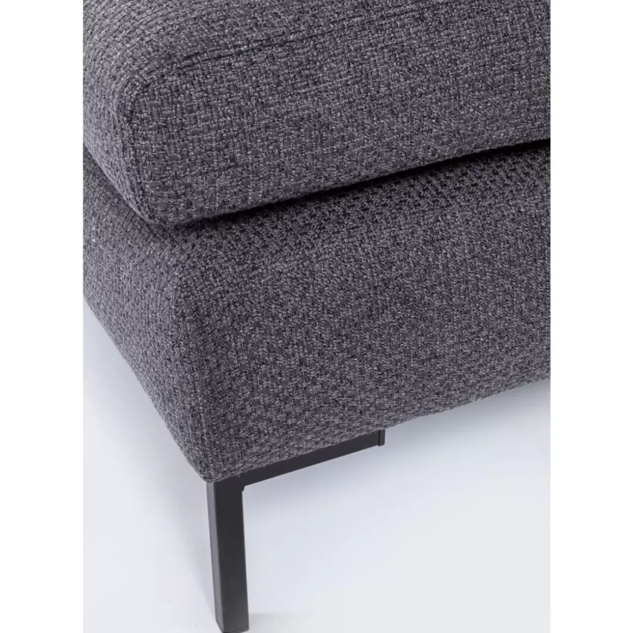 Sofas & Couches-KARE Design Ecksofa Gianni Dolce Dunkelgrau Links