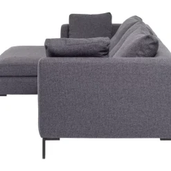 Sofas & Couches-KARE Design Ecksofa Gianni Dolce Dunkelgrau Links