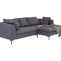 Sofas & Couches-KARE Design Ecksofa Gianni Dolce Dunkelgrau Rechts