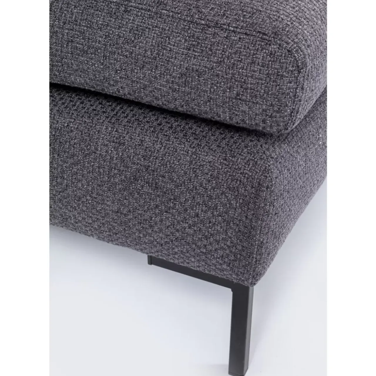 Sofas & Couches-KARE Design Ecksofa Gianni Dolce Dunkelgrau Rechts