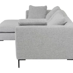 Sofas & Couches-KARE Design Ecksofa Gianni Dolce Hellgrau Links
