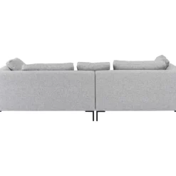 Sofas & Couches-KARE Design Ecksofa Gianni Dolce Hellgrau Links
